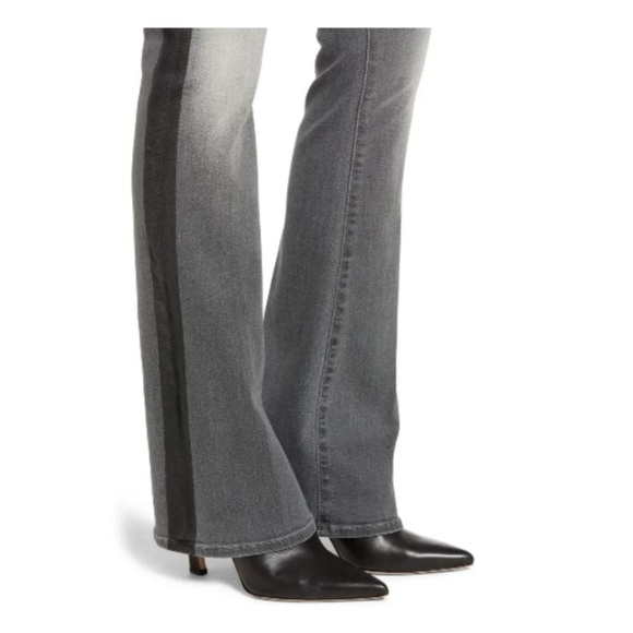 Mother The Insider Bootcut Slim Jeans in Supermoon Stripe Size 24 - Picture 16 of 16